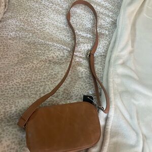 Joy Susan Classic Brown Crossbody Bag